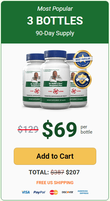 Buy Bergamot Plus 3 Bottle